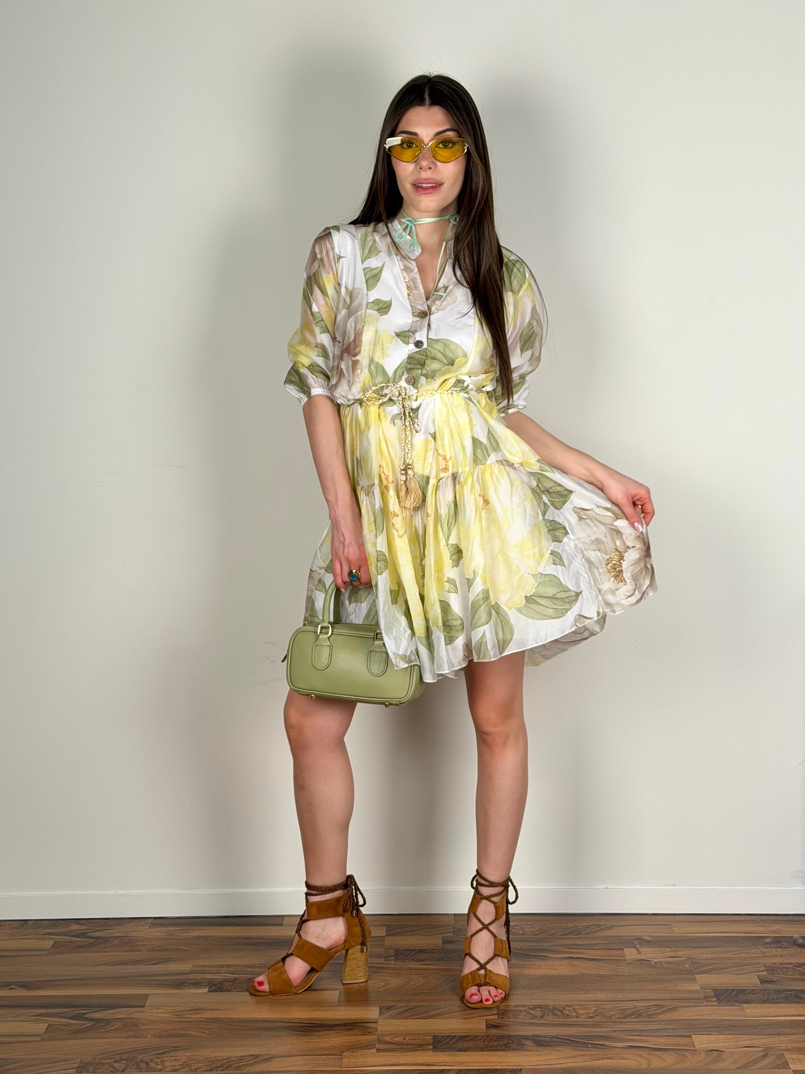 Abito primavera giallo