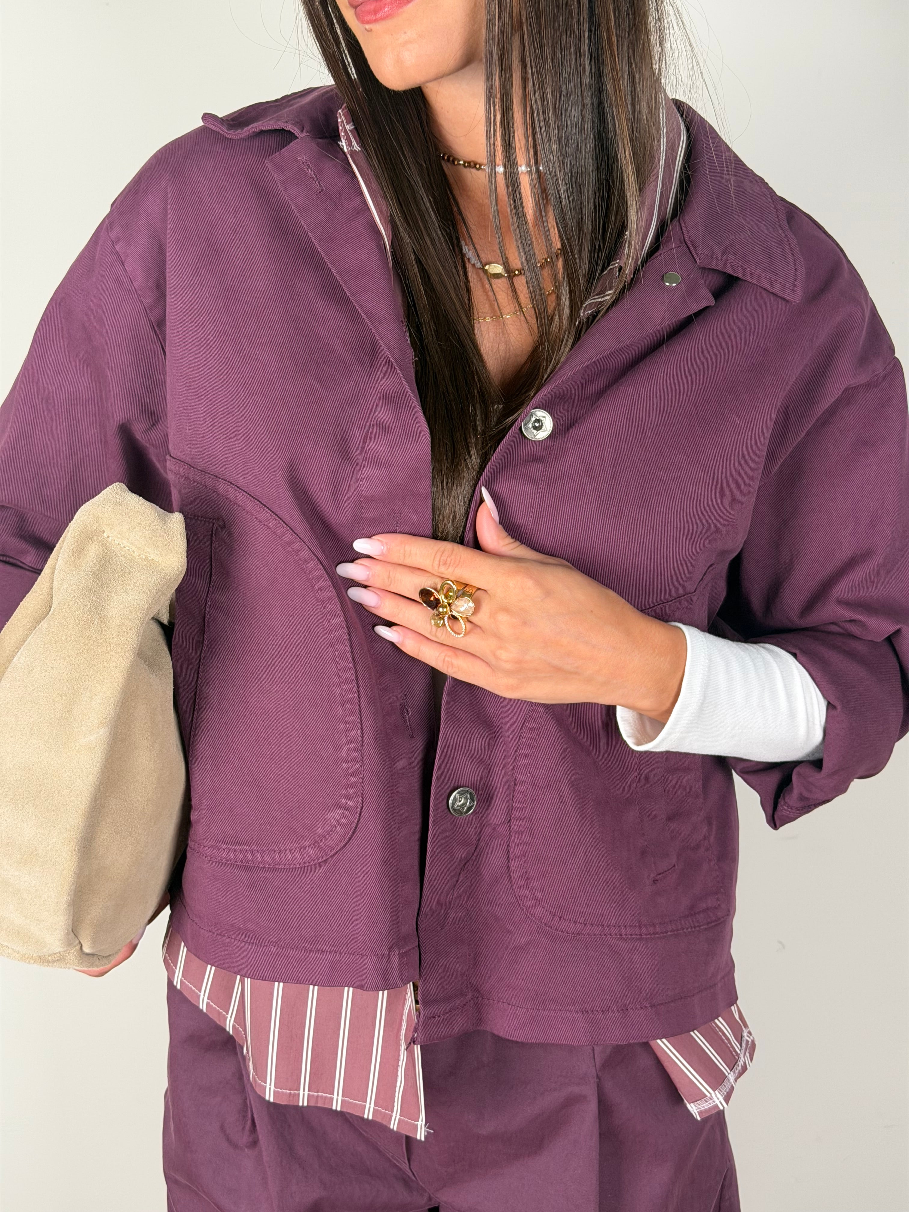 Giubbino Tempesta bordeaux