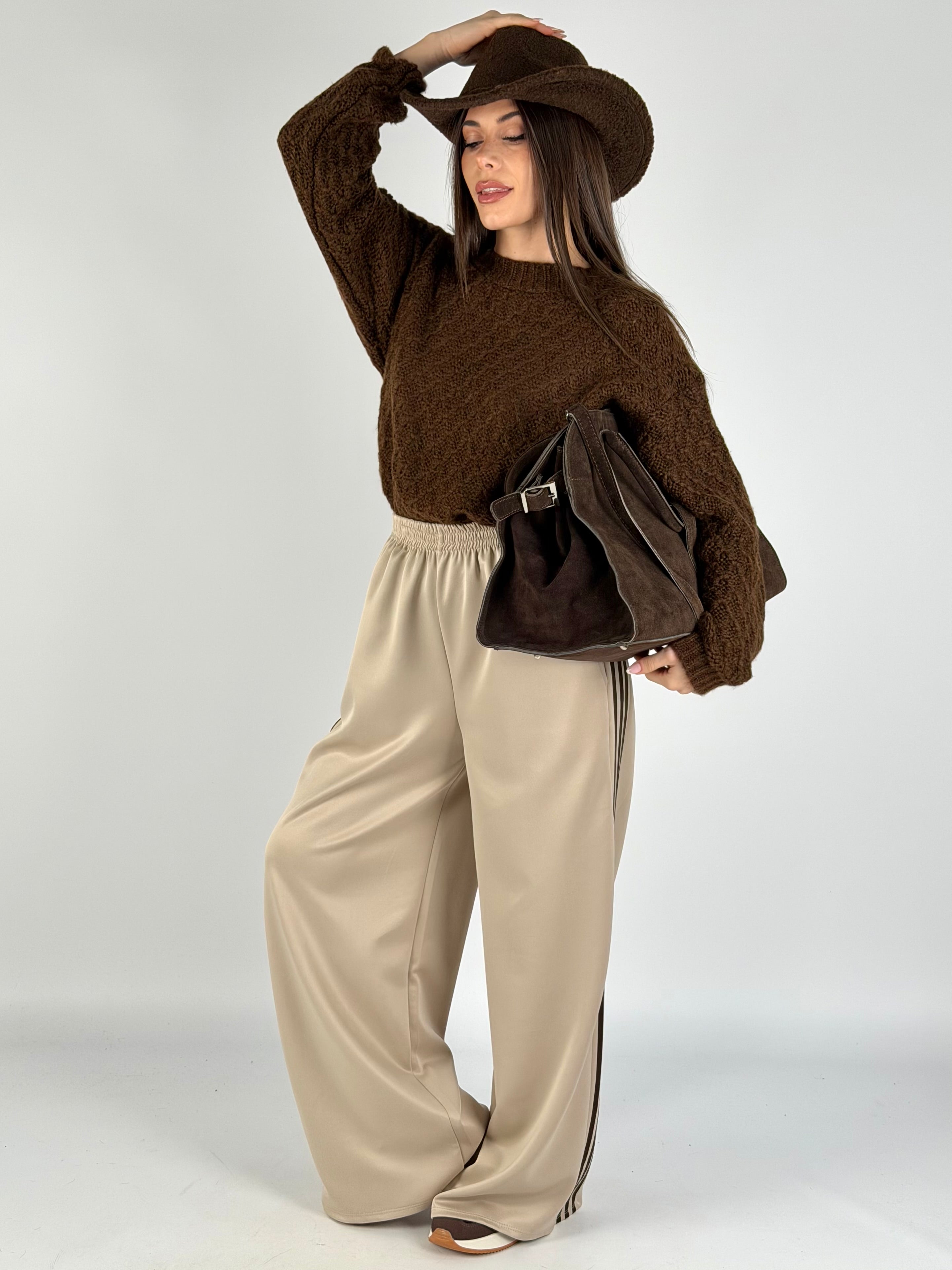 Pantalone Mabel beige