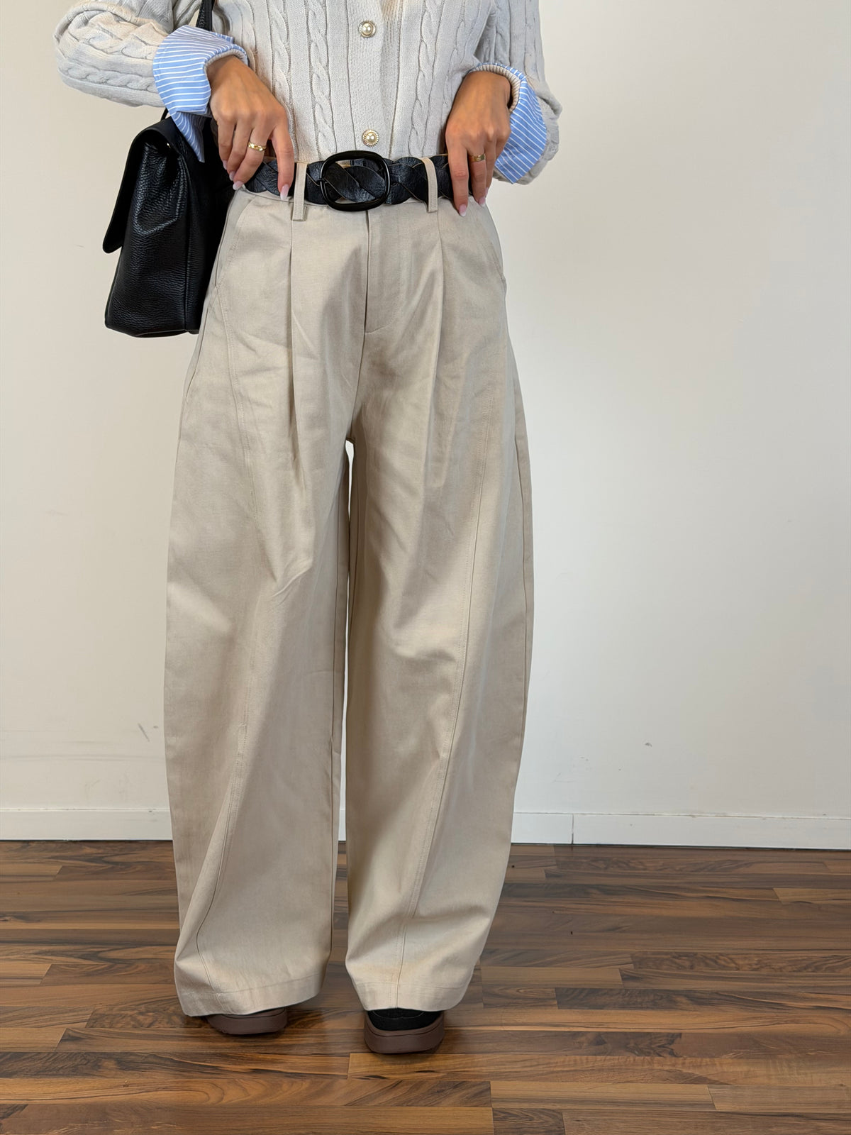 Pantalone Bonton beige