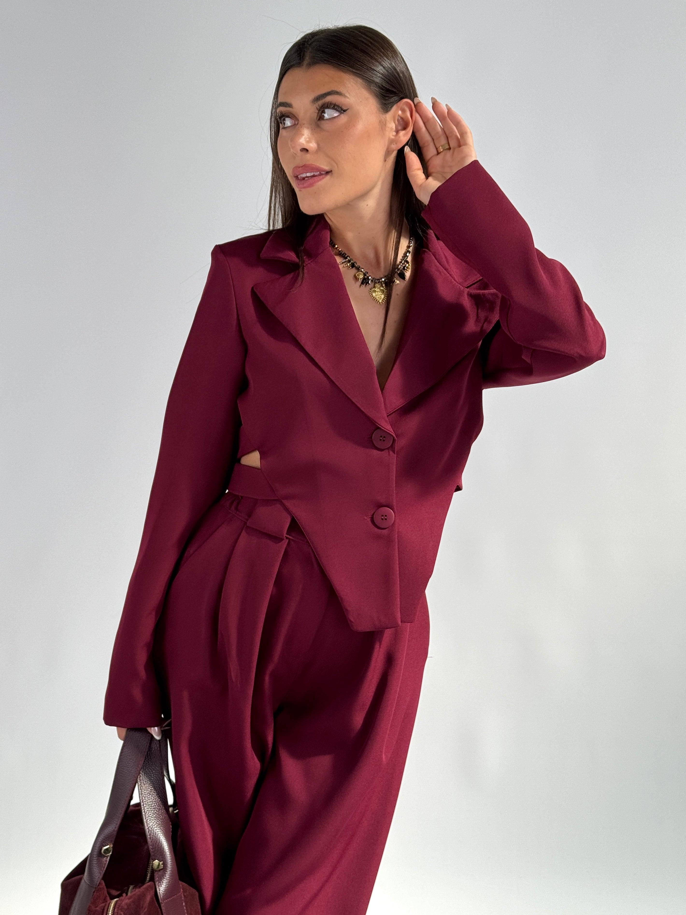 Completo Manhattan bordeaux