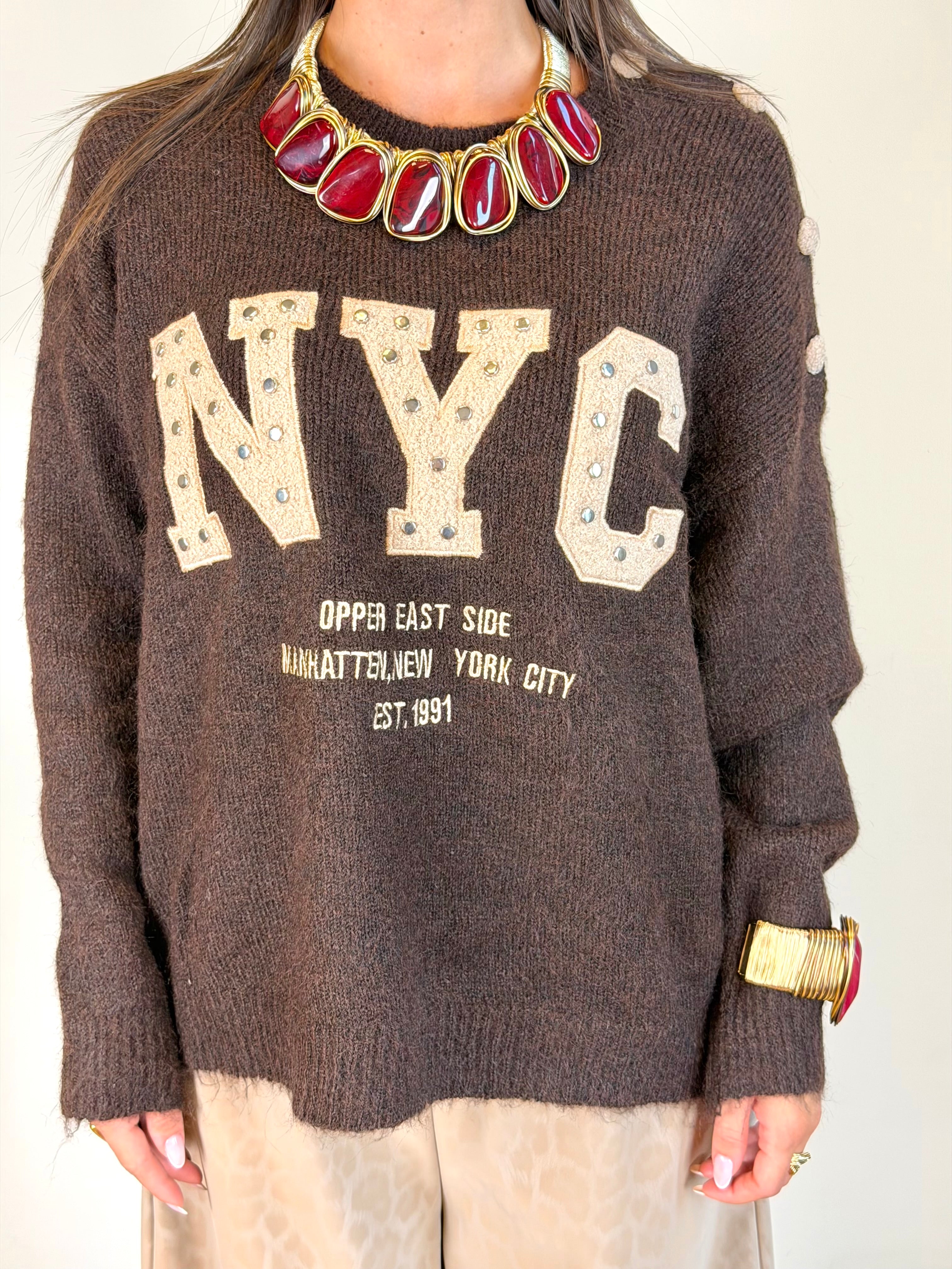 Maglia New York City moro