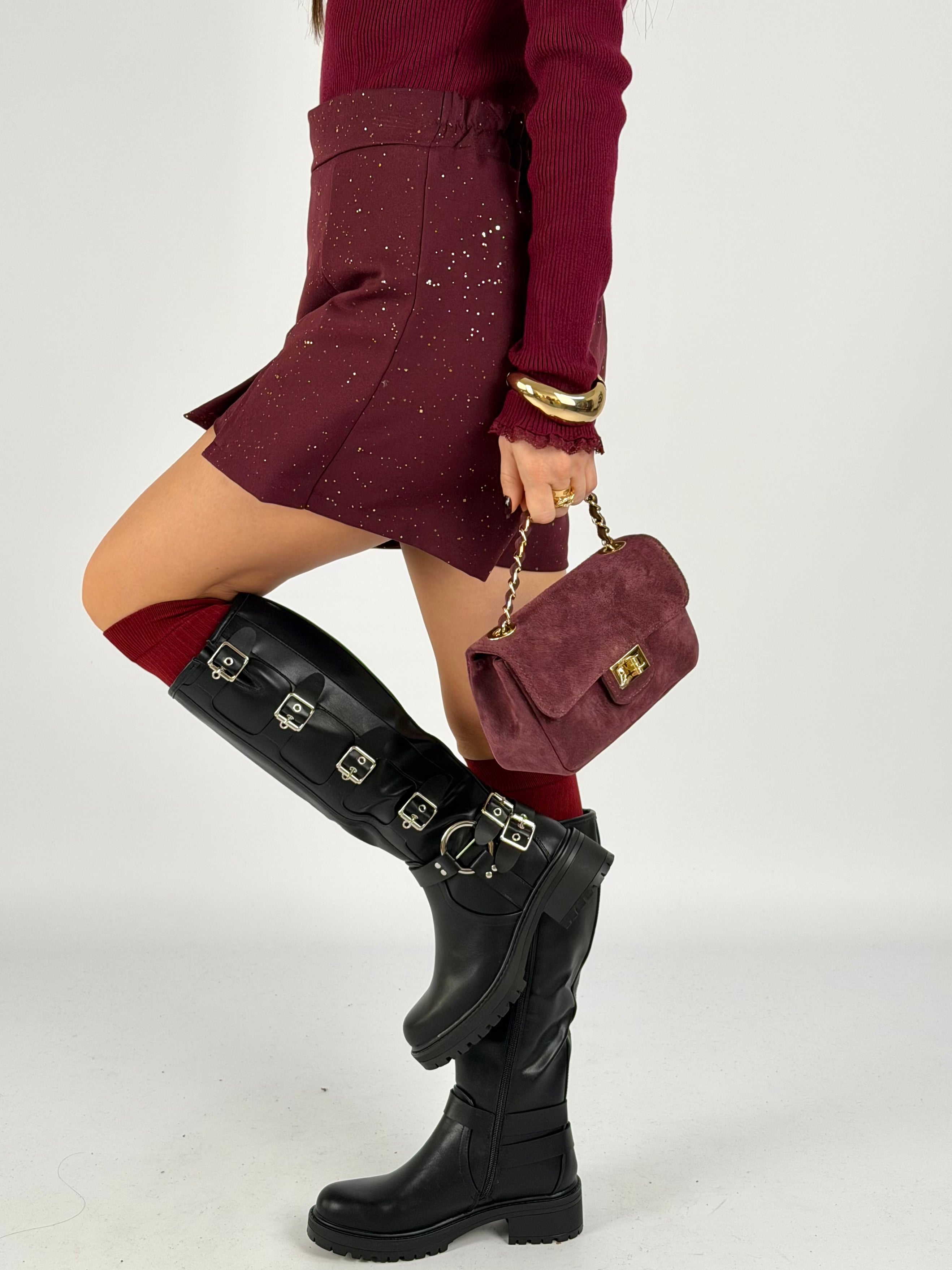 Completo Nina bordeaux