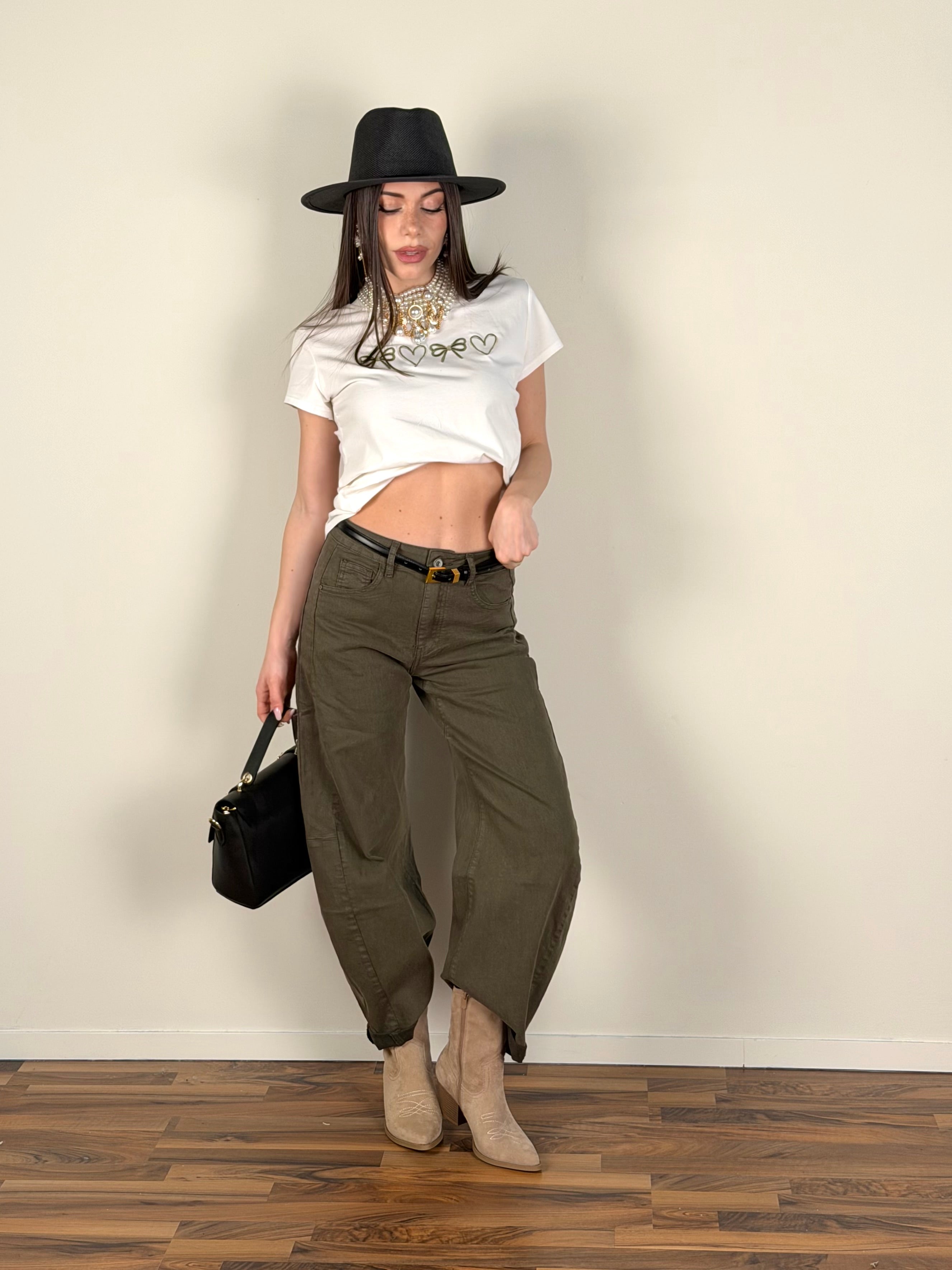 T-shirt fiocchi e cuori