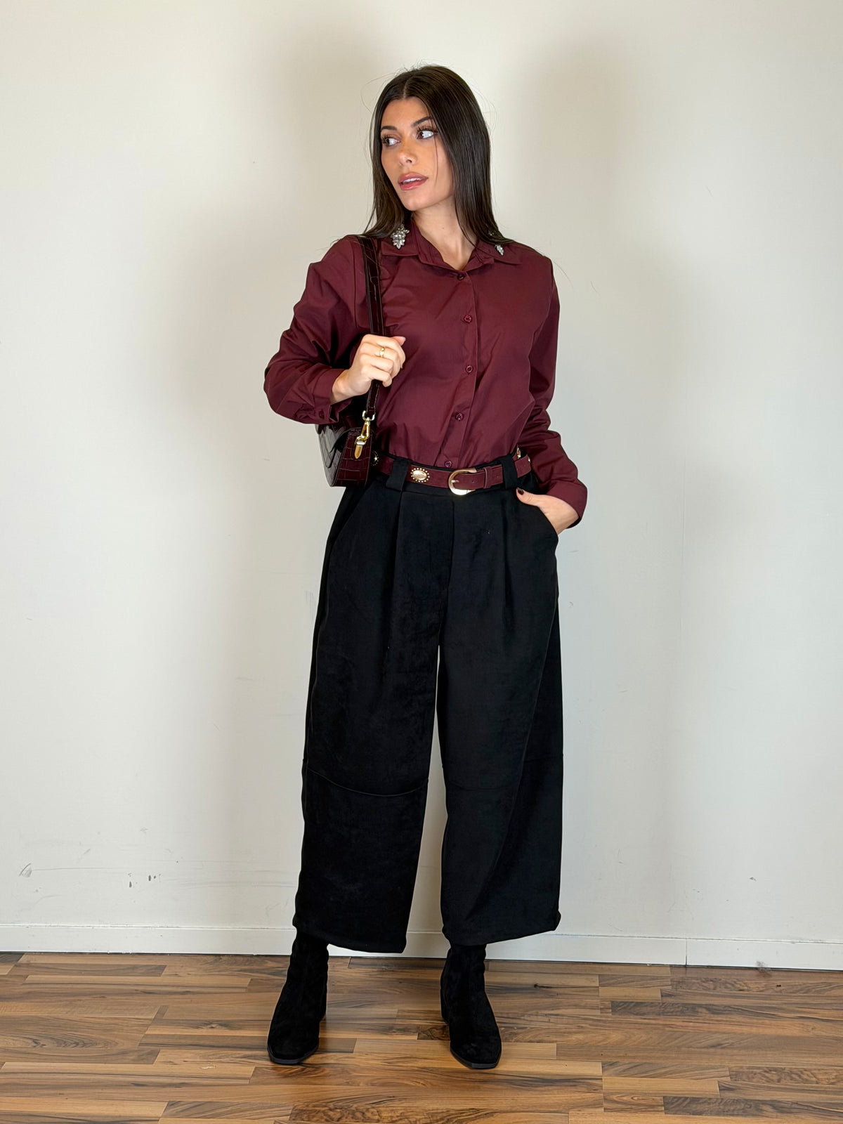 Pantalone Eddie nero