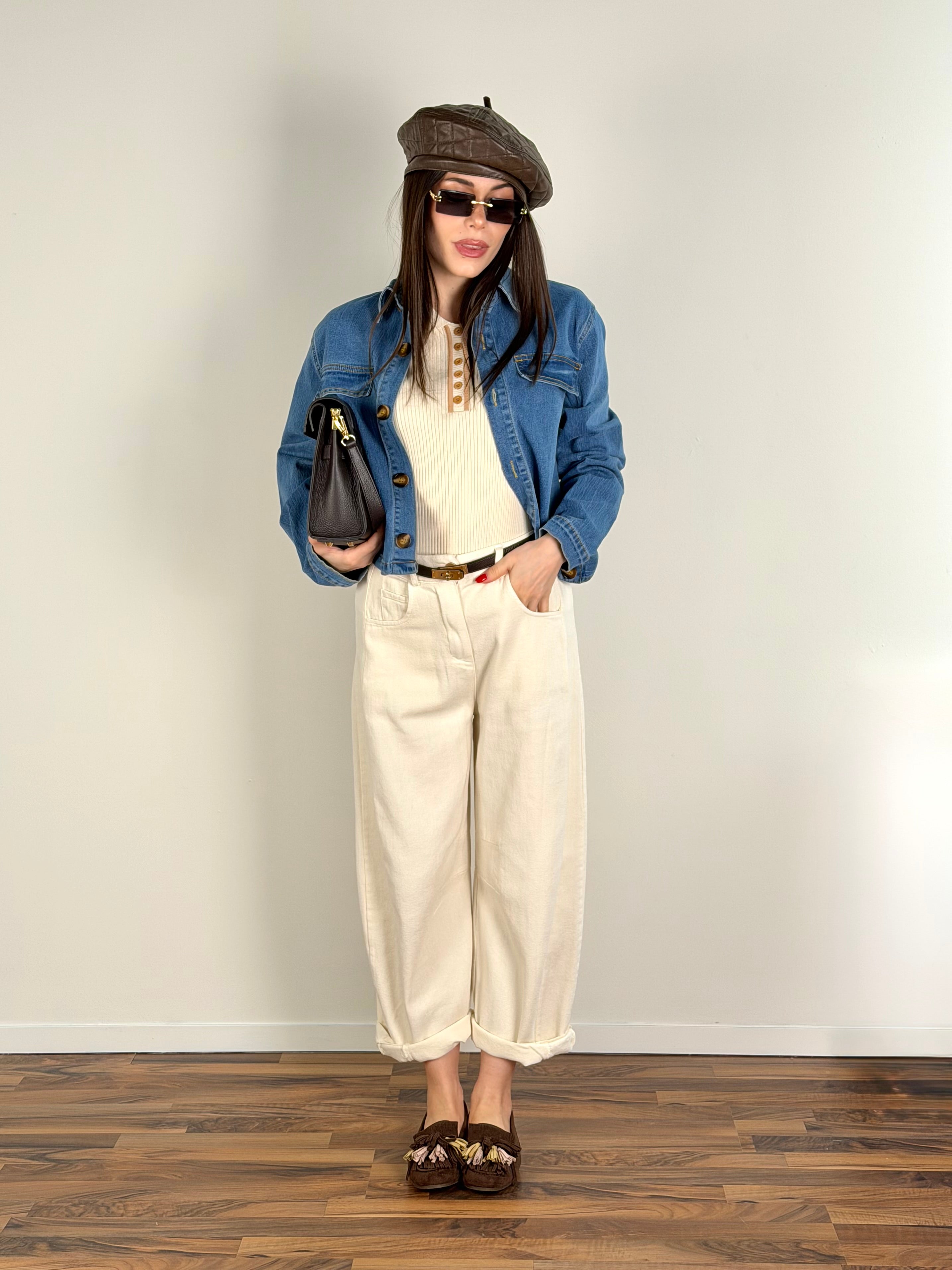 Giubbino denim Lexie