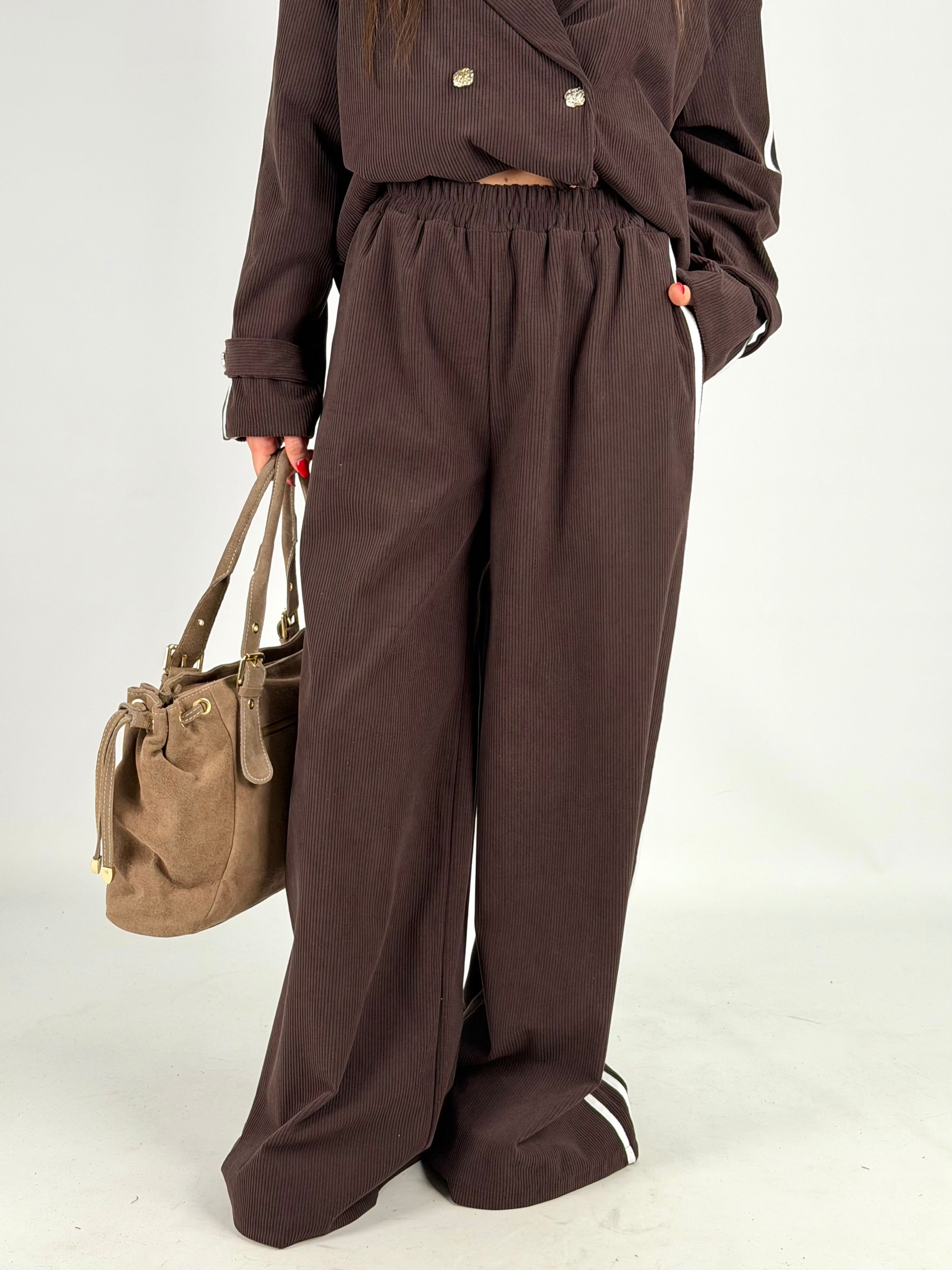 Completo Adi velluto moro