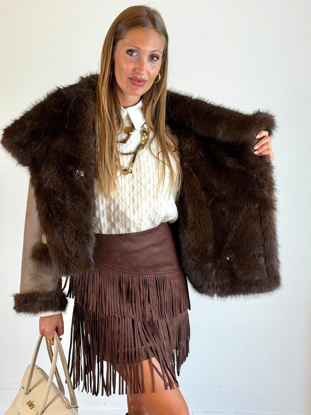 Pelliccia reversibile Jacqueline moro