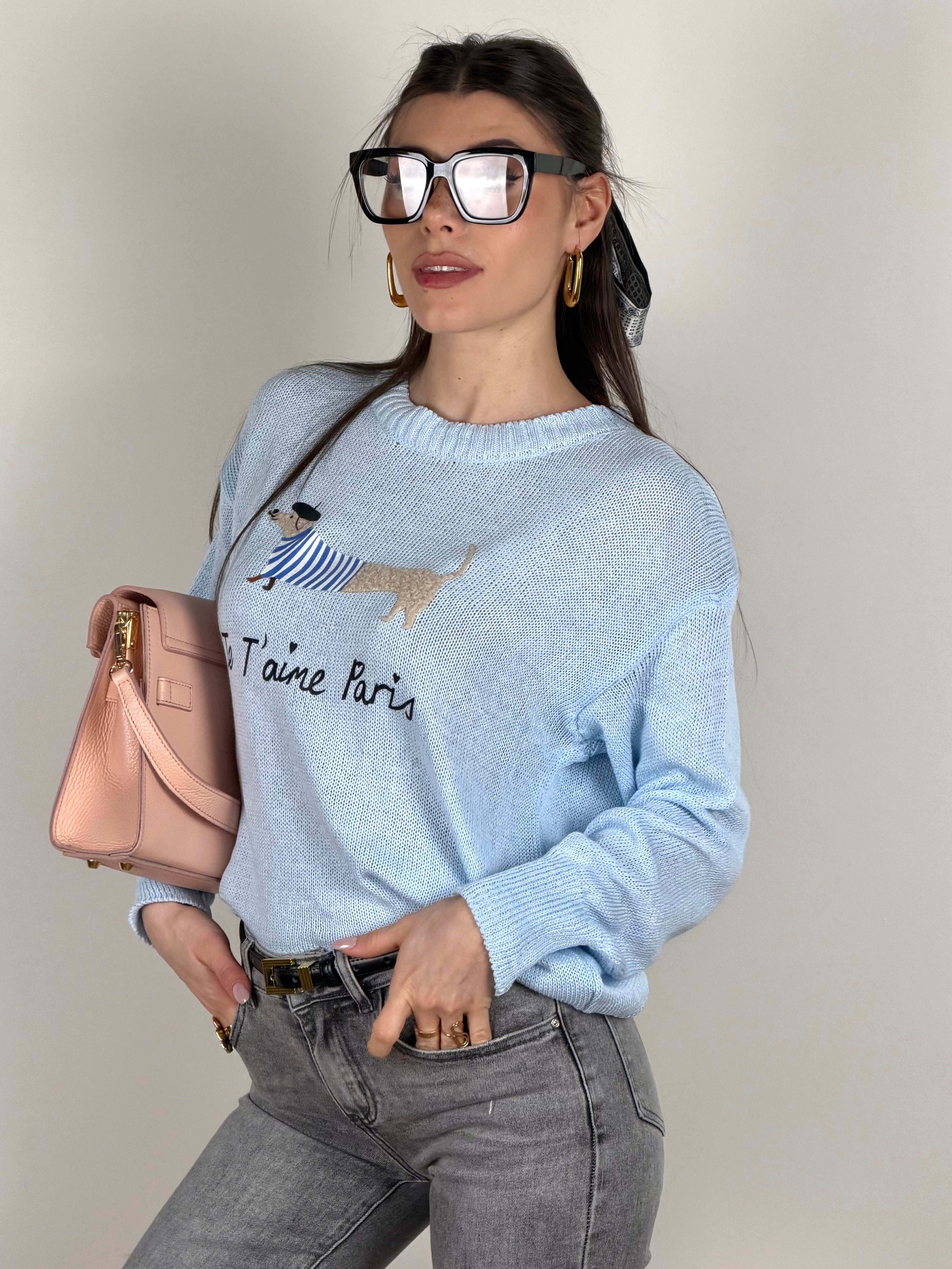 Maglia Paris celeste