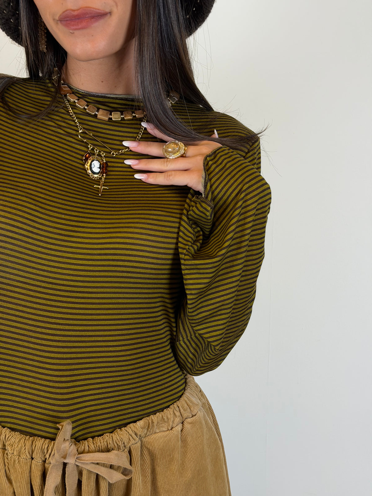 Maglia Ginny giallo/moro