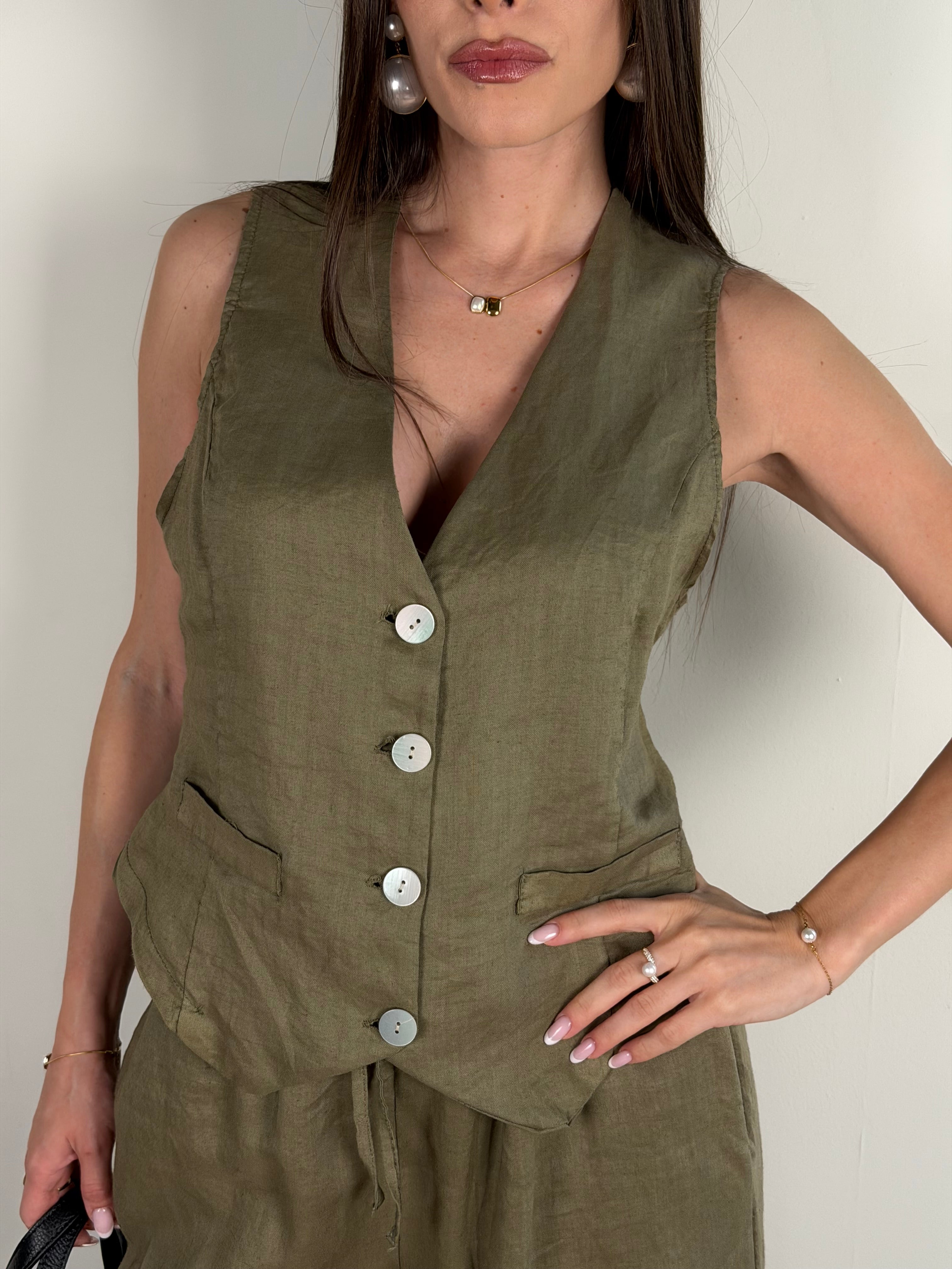 Completo Nadia verde