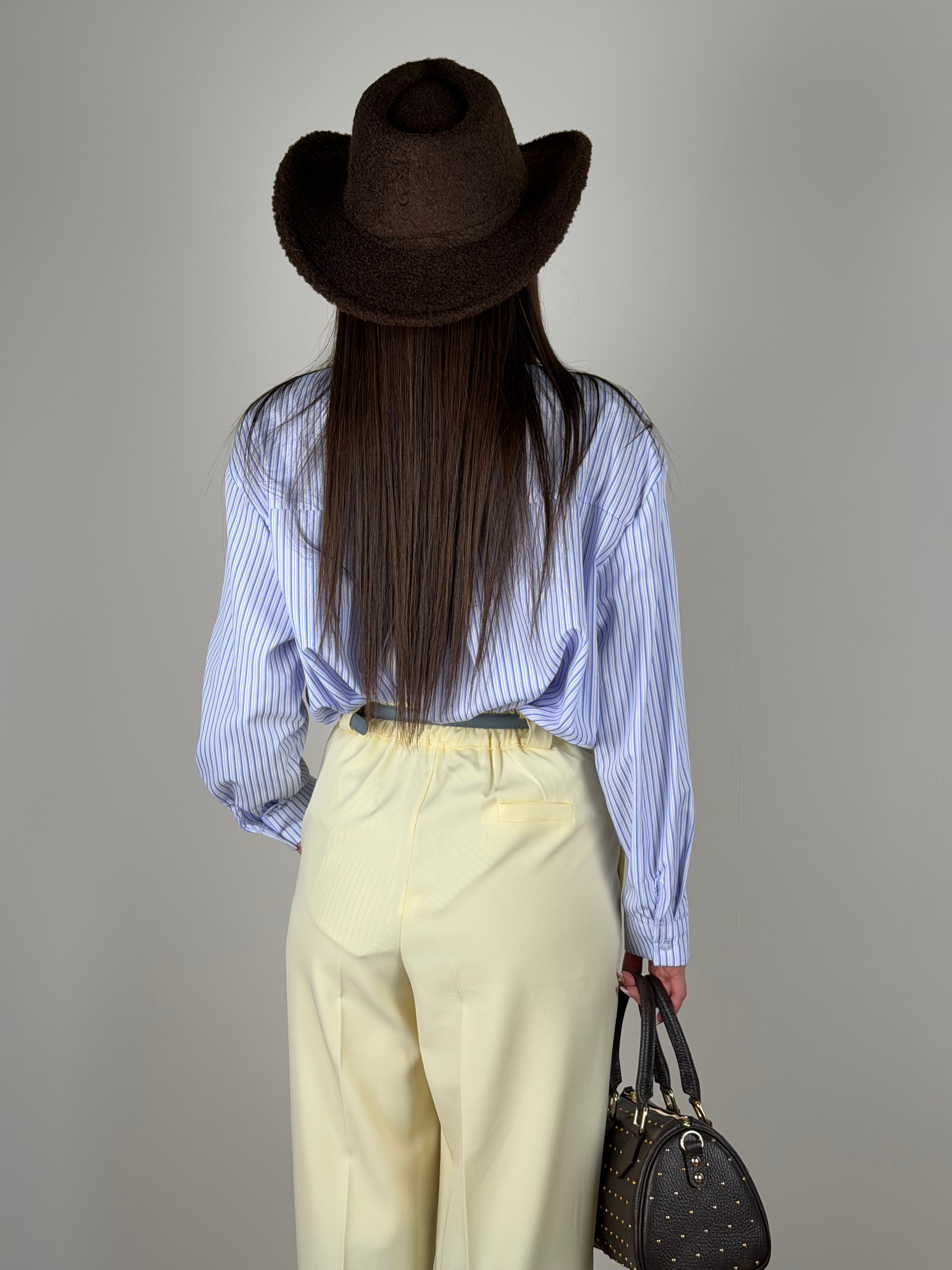 Camicia Simply cravatta celeste