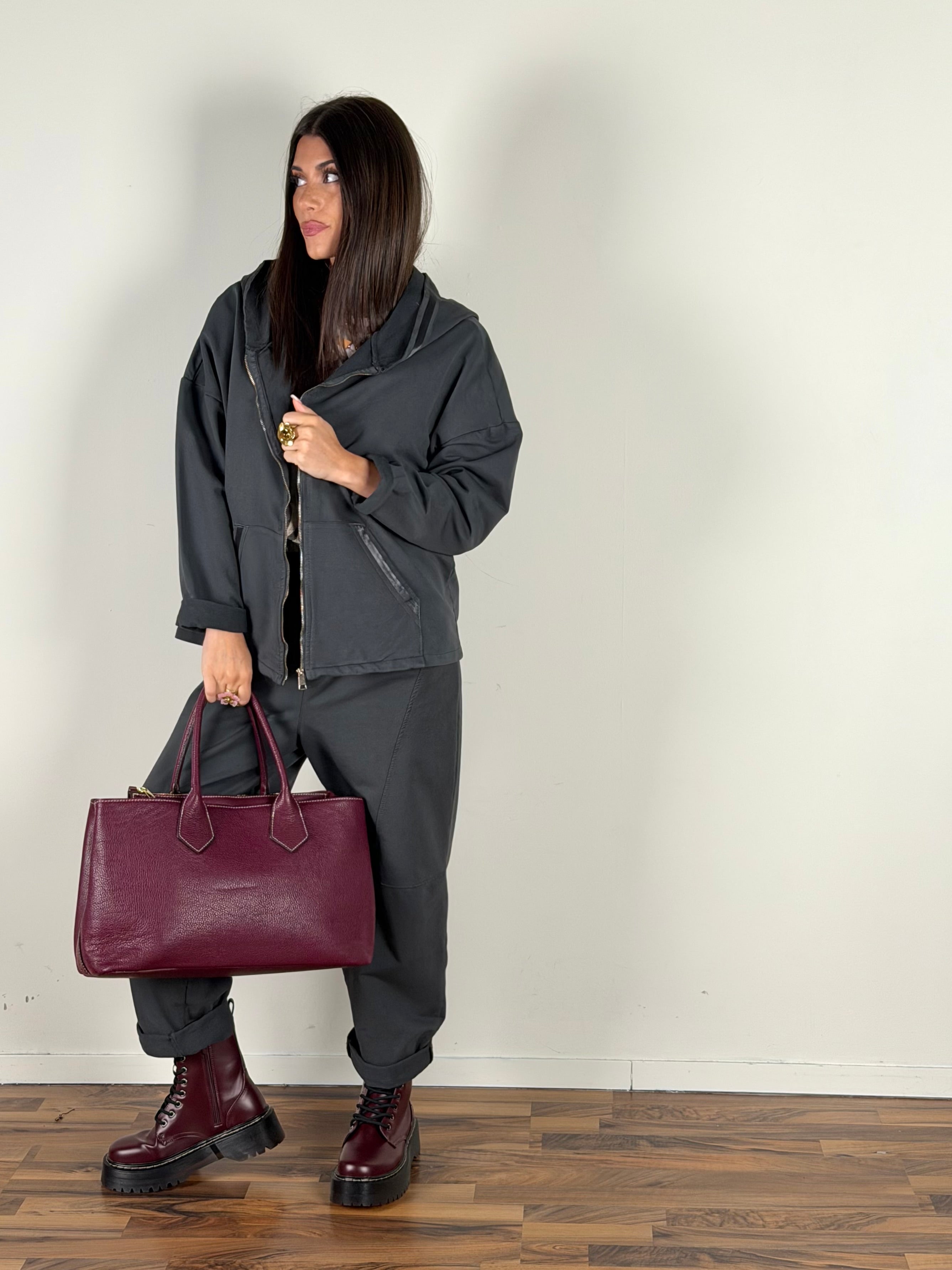 Felpa Divine grigio