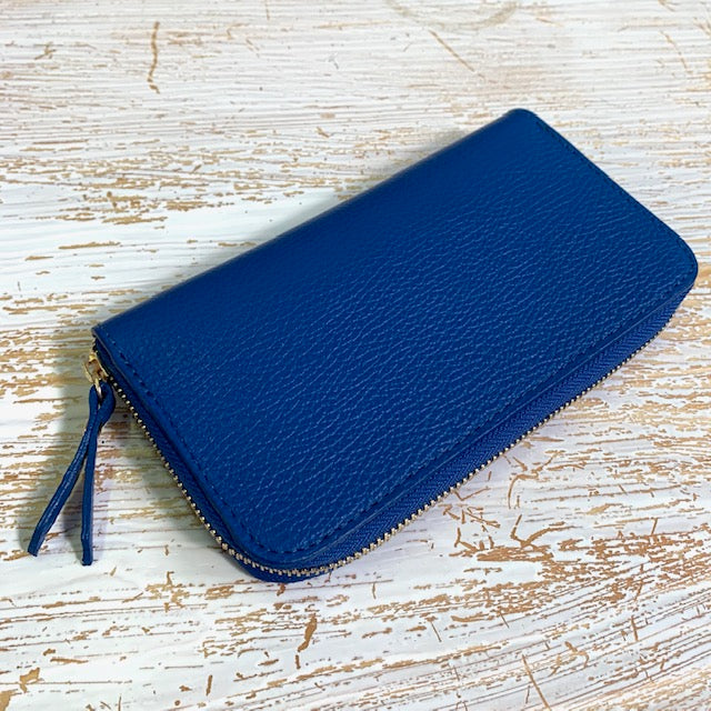 Portafogli grande con zip