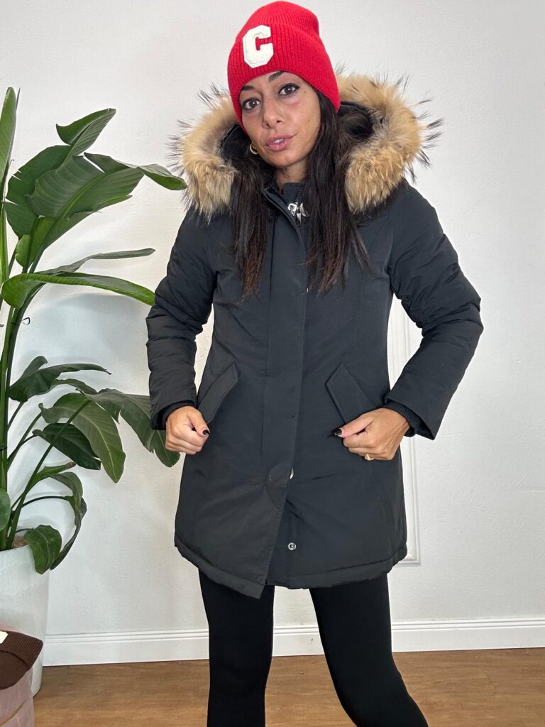 GIACCONE PARKA NERO